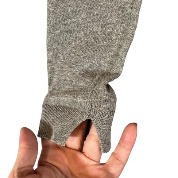 Mango Gray Turtle Neck Long Sleeve Knit Pullover Soft Cozy Sweater Women Sz XS - Picture 5 of 7